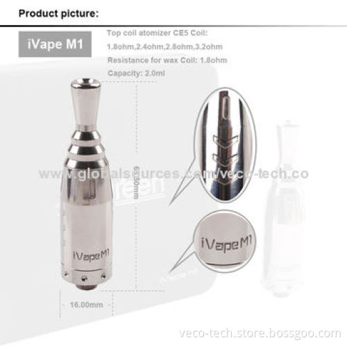 Rebuildable Atomiser M1 Electronic Cigarette Variable Voltage